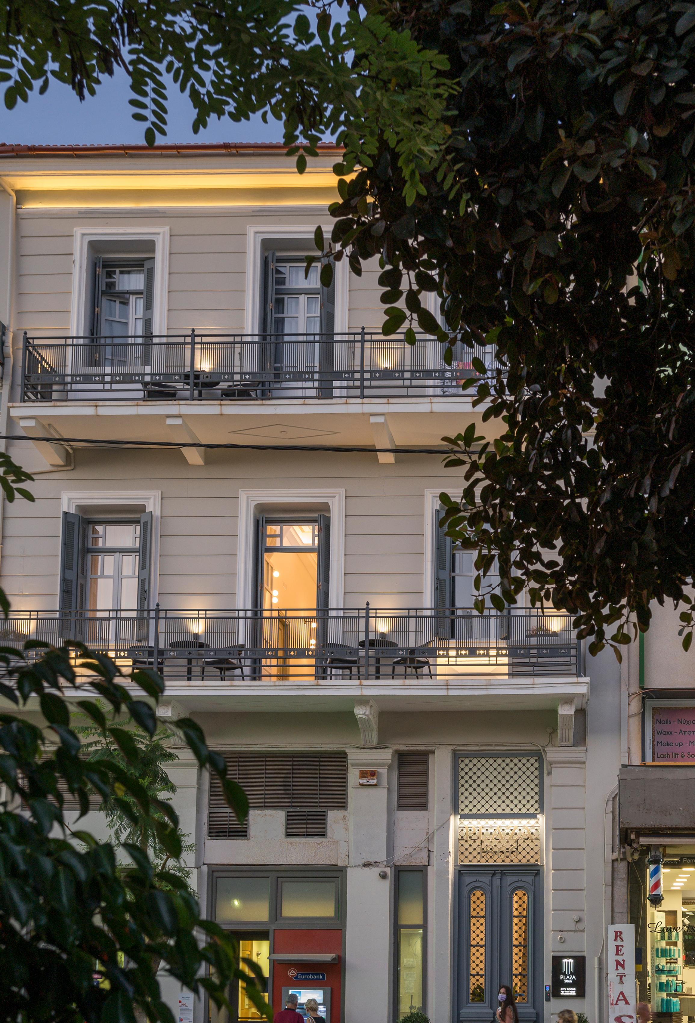 Plaza 1866 Superior City Rooms Chrissi Akti Chania Exterior foto