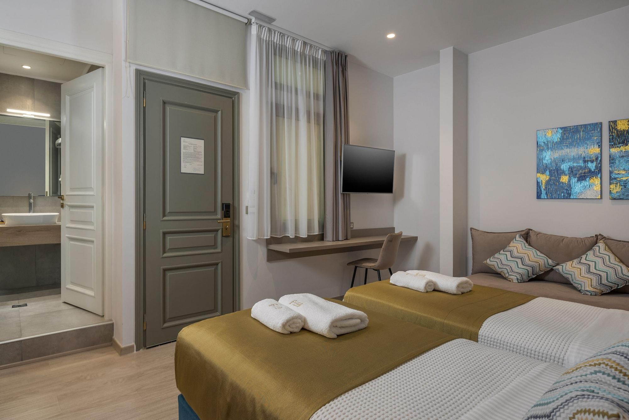 Plaza 1866 Superior City Rooms Chrissi Akti Chania Exterior foto